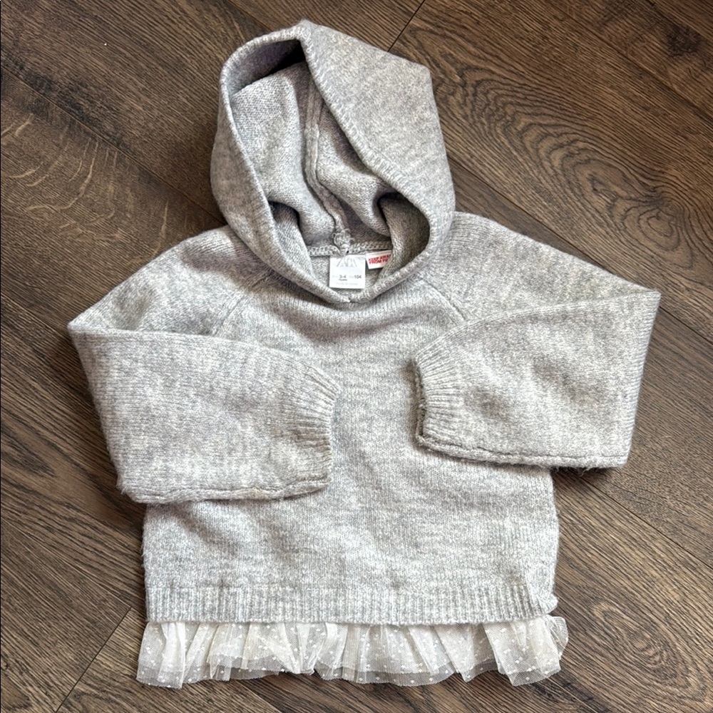 Zara girls sweater